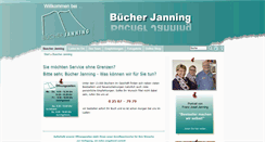 Desktop Screenshot of buecher-janning.de